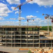 Das Projekt Rhein-Palais ist in Stahlbeton-Rahmenbauweise konzipiert und eignet sich bestens für Dokamatic-Deckentische. Foto: Doka