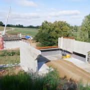 Viaduc du Bouillon - Doka - site écologique sensible - Chantier - Framax - béton matricé