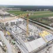 In Neusiedl am Steinfeld wird mit Doka an der langfristigen Trinkwasserversorgung Wiens gebaut.