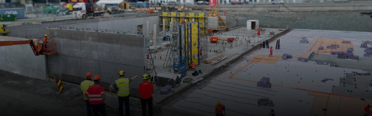 Støp med lavkarbon ekstrembetong med Doka