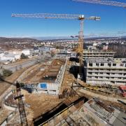Byty Popradská, Košice - výstavba pomocou Doka-debnenia 