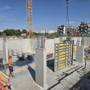Doka debnenie na projekte Slnečnice Nad mestom
