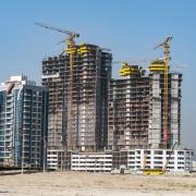 Doka UAE supplied advanced formwork and scaffolding solutions for Sportz by Danube, a twin-tower residential project in Dubai Sports City, ensuring safe and efficient progress toward completion in December 2026. [Copyright: Doka]