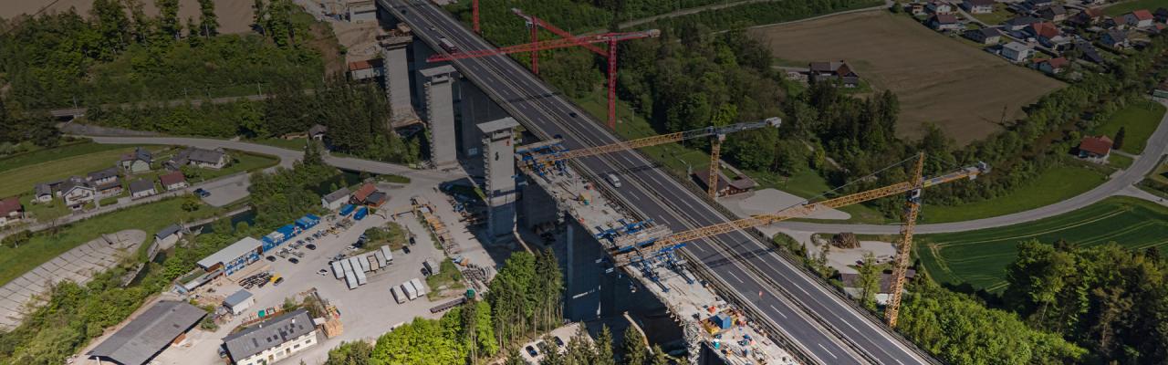 A1 Aurachbrücke, Österreich