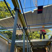 Upgrade für mehr Sicherheit auch bei Elementdecken: das Safeflex-System von Doka. Copyright: Doka