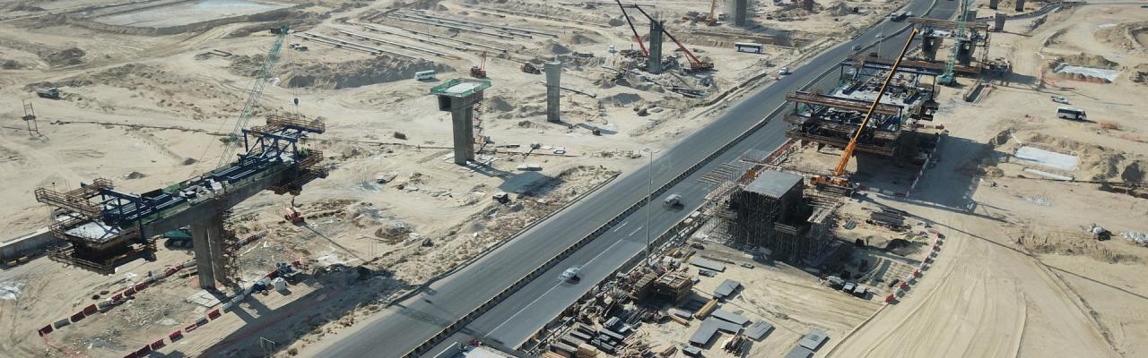 RA217 Nawaseeb Road - Doka delivers an all-in solution for a major infrastructure project