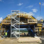 The tunnel formwork system was planned in close coordination between constructor and Doka. 