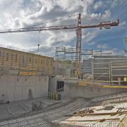 Pohled do budoucí auly Liberecké univerzity